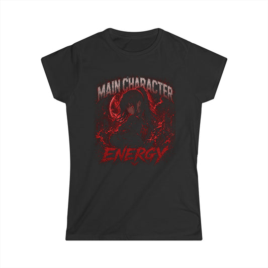 Main Character Energy Tee — "First Gen Survived" Graphic Women's T‑Shirt