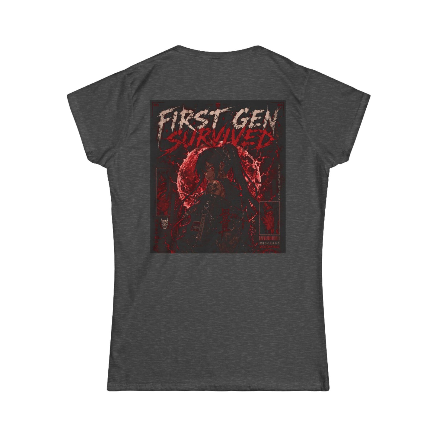 Main Character Energy Tee — "First Gen Survived" Graphic Women's T‑Shirt
