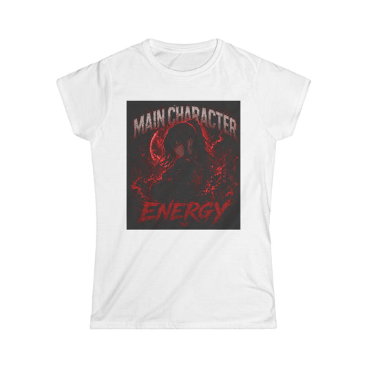 Main Character Energy Tee — "First Gen Survived" Graphic Women's T‑Shirt